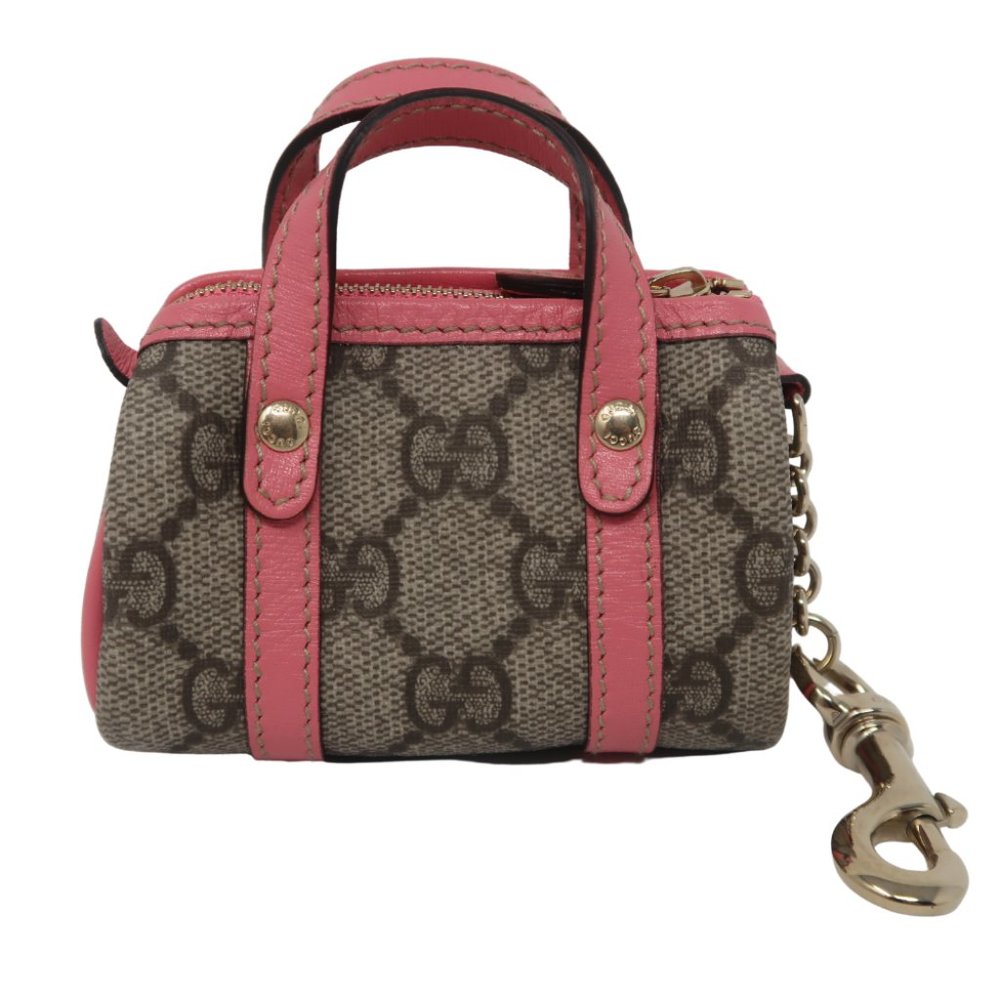 Gucci Pink Bag Charm Keychain